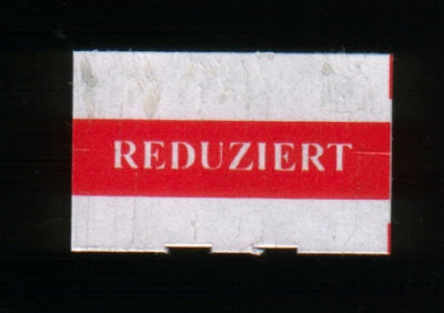 Klika - Etiqueta 2616 recta blanca Reduziert