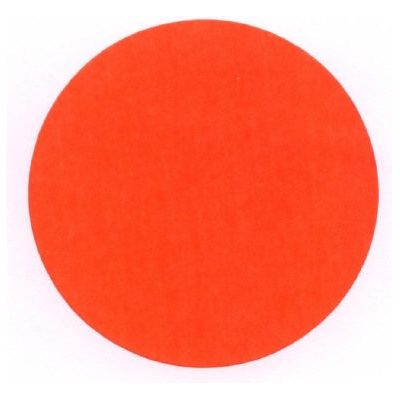 Klika - Etiket 50 mm rond fluor rood 1000 rol