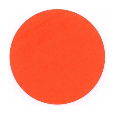 Klika - Etiket 65 mm rond fluor rood 1000 rol