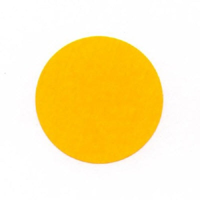 Klika - Etiket 25 mm rond fluor oranje 1000 rol