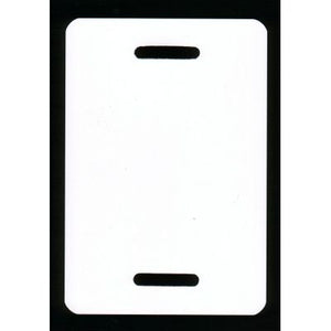 Klika -  PVC-labels 150x270 mm wit 2 band-sleuven