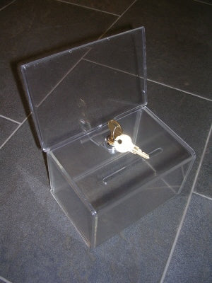 Klika -  Visitekaartbox mini met kaarthouder+slot