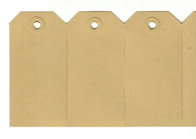 Klika - Etiquetas 55x110 mm amarillas 1000 uds. 4 piezas