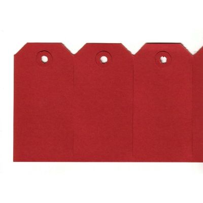 Klika - Etiquettes 60x120 mm rouge 1000 pièces
