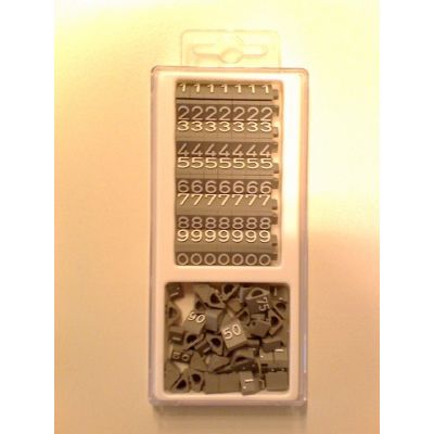 Klika - Compact Midi gray/white 120 pieces