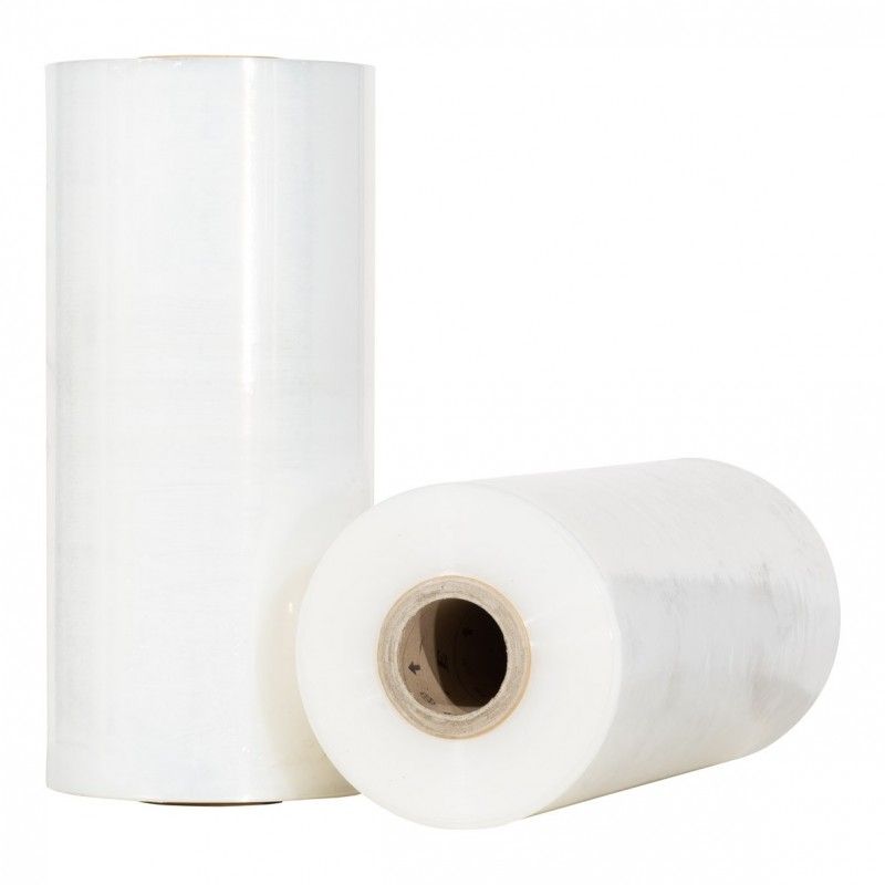 Klika - Nano film per avvolgimento macchina 15 micron 50 cm x 2370 metri 350% prestiro adesivo trasparente monoadesivo
