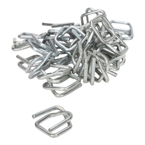 Klika - Boucles métalliques 25 mm (b8-5.0) galvanisées