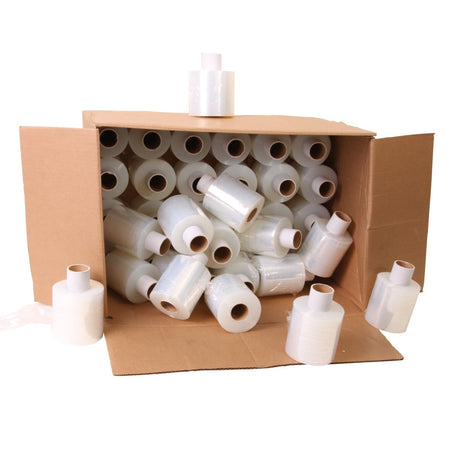 Klika -  Mini wikkelfolie bundelfolie 20 micron 125 cm x 150 meter transparant | 40 stuks