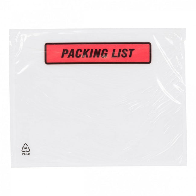 Klika - Packing list envelope 'packing list' 220 x 160 mm c5 format