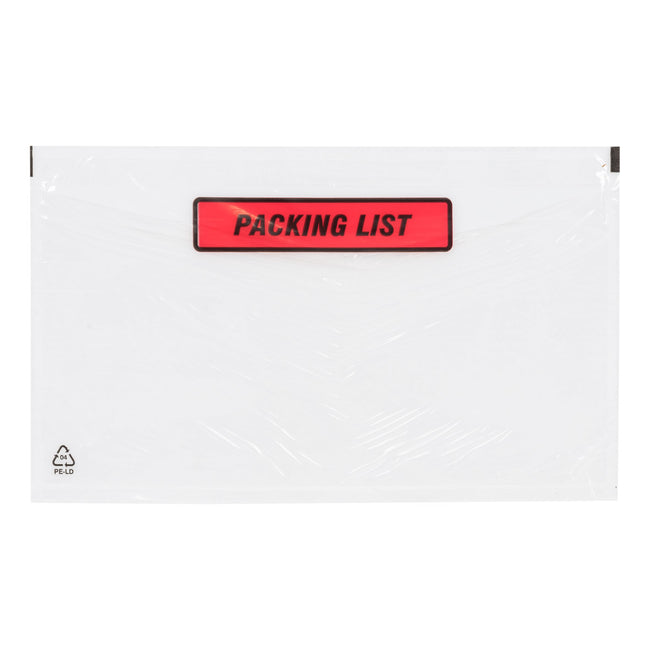 Klika - Enveloppe pour liste de colisage 'liste de colisage' 220 x 115 mm pour format long DIN