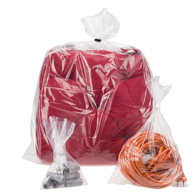 Klika -  Plastic zakken (pe) transparant 15 x 45 x 35 cm 70 micron