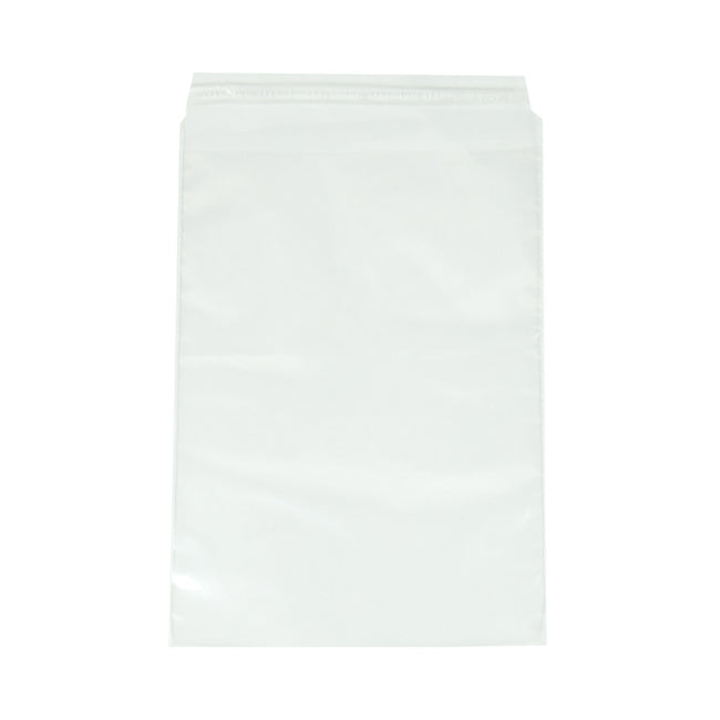 Klika - Plastic bags with adhesive strip (PE) 225 x 310 + 50 mm 50 micron
