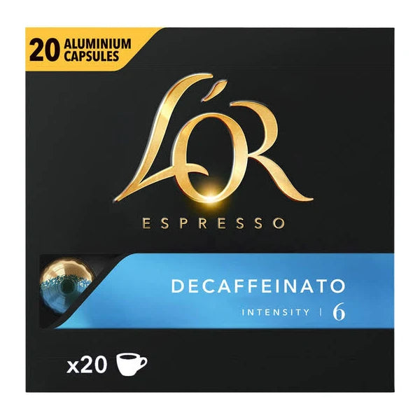 L'Or - Kaffeetassen L'or Espresso Dekaffeinato 20st | Pak ein 20 -Stück | 840 Stücke