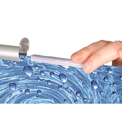 Klika - Tubo de pancarta de aluminio 846 mm Tiplock set 6 piezas