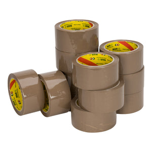 NAR - Pp solvente e () 28 micras 50 mm x 66 metros marrón | 6 piezas