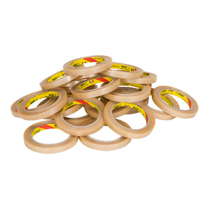 Klika -  Pvc e (nar) 32 micron 12 mm x 66 meter transparant | 24 stuks