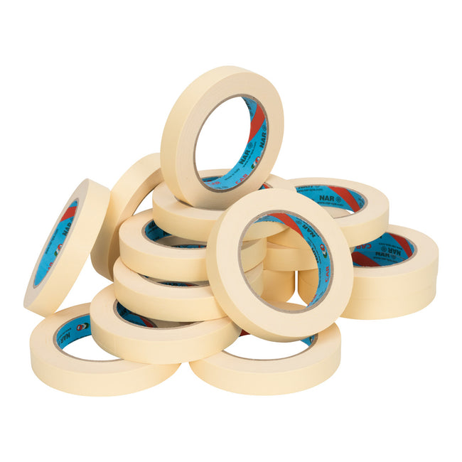 Klika - Maskinge (jester) 58 grams/m2 19 mm x 50 meters yellow-beige | 16 pieces