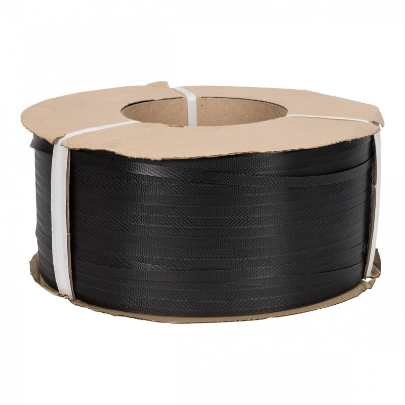 Klika - Nastro in PP 12 mm x 055 mm 2500 metri nero (anima rotolo 280 mm)