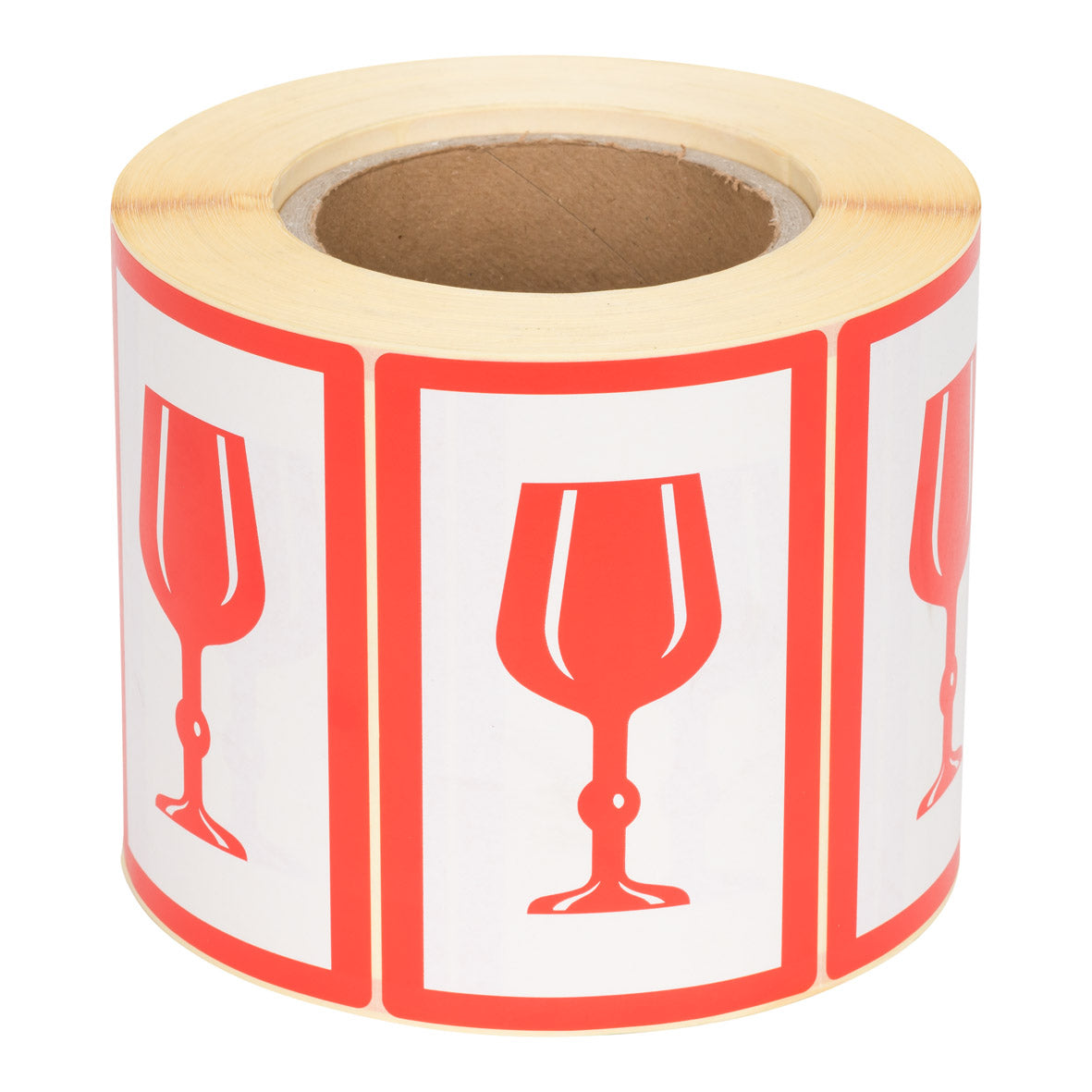 Klika - Warning labels for glassware 100 x 70 mm 500 pieces