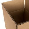 Klika - Cajas de cartón doble ondulado 500 x 400 x 300 mm marrón | 15 piezas