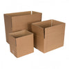 Klika - Boîtes en carton ondulé simple 422 x 302 x 180 mm marron | 30 pièces