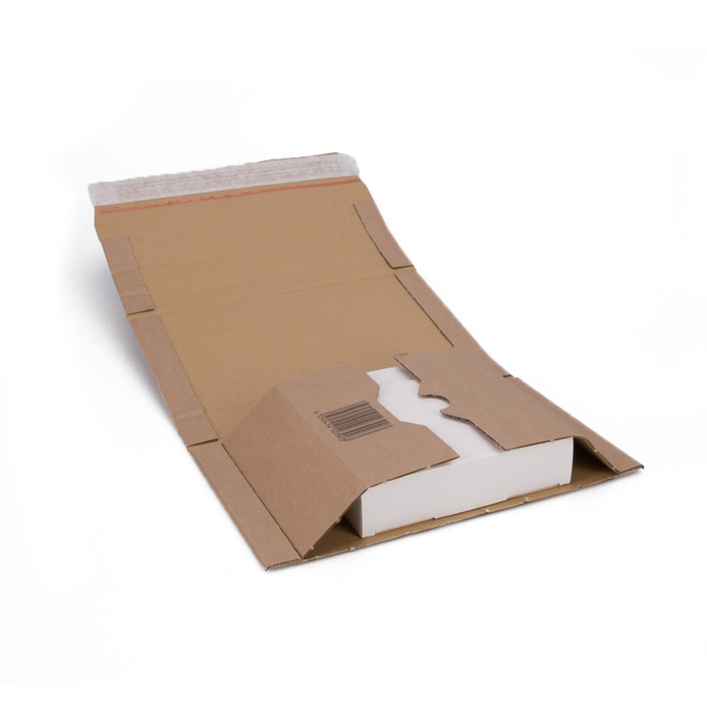 Klika - Confezione per libri 219 x 157 x 0-54 mm (a5) marrone | 25 pezzi