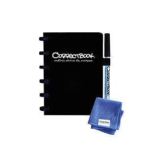 Correctbook - Notitieboek A6 blanco 40blz ink black