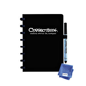 Correctbook - Notitieboek correctbook a5 blanco 40blz ink black | 1 stuk