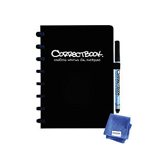 Correctbook - Notitieboek correctbook a5 lijn 40blz ink black | 1 stuk