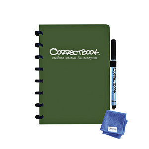 Correctbook - Notebook CorrectBook A5 Zeile 40BLZ Forest Green | 1 Stück