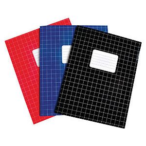 Cahier Verhaak Basic A5 diamant 10x10mm 80 pages 60gr assorties