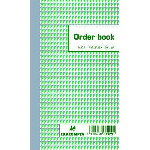 Exacompta - Orderboek exacompta 175x105mm 50x3vel | 1 stuk | 50 stuks