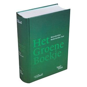Dictionnaire le livre vert de la langue néerlandaise
