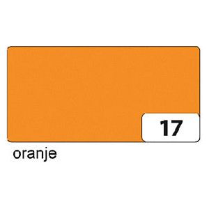 Folia Paper - Fotokarton folia 2z 50x70cm 300gr nr17 oranje | Omdoos a 10 stuk