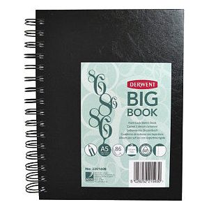 Derwent - Sketchbook Derwent Big Book A5 Hard Cover | 1 Stück