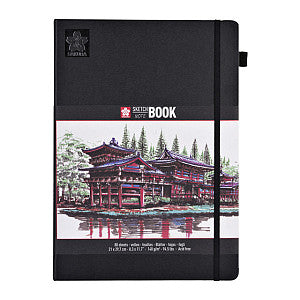 Sakura - Schets-notitieboek a4 wit | 1 stuk | 5 stuks