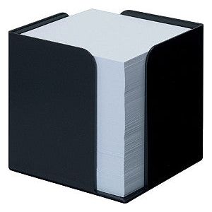 Cube mémo Jalema Re-Solution 95x95x95mm + 700 feuilles noir