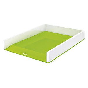 Leitz - Letterbox Leitz Wow A4 White/Green | 1 Stück | 4 Stück