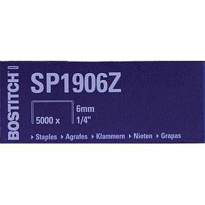 Bostitch - Staples Bostitch SP1906z | Schachtel mit 5000 Stück