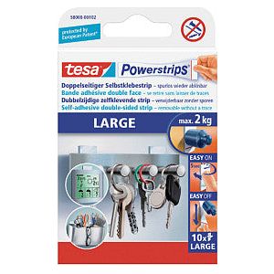 Tesa - Kleefstrips Powerstrips® LARGE dubbelzijdig 2kg