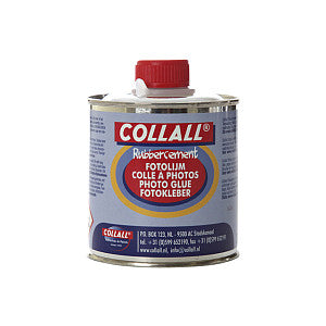 Collall - Rubbercement collall 250ml + kwast | Blik a 250 milliliter