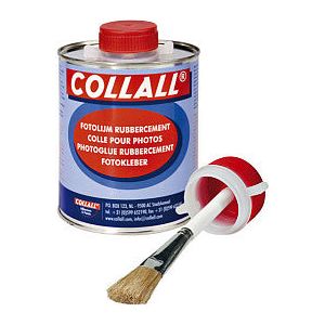 Collall - caoutchouc Collall 1000 ml + pinceau | Tin un 1000 millilitres | 6 morceaux