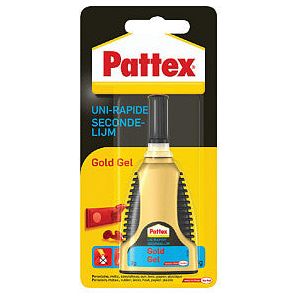 Pattex - Deuxième colle pattex gel d'or 3gr | 1 pièce | 12 pièces