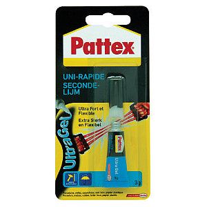 Pattex - Secondenlijm pattex ultragel 3gr | 1 stuk