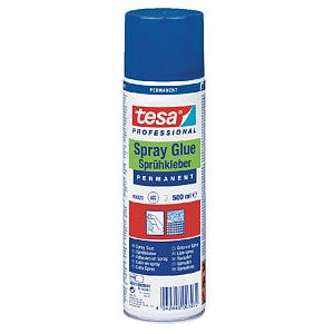 TESA - Spray à colle permanente 500 ml | Pulvériser un morceau de 1 morceau