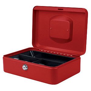 PAVO - Box Money Pavo 250x180x90mm rouge | 1 pièce