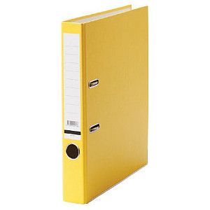 QBASIC - Ordner A4 50mm Gelb | Außenschachtel ein 25 -Stück