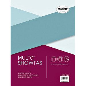 Multo - Showtas multo a4 23r pp 0.14mm glad | Pak a 10 stuk | 10 stuks