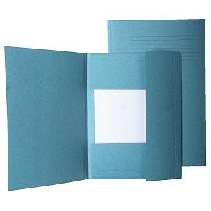 Quantore - Dossiermap a4 blauw | Omdoos a 50 stuk