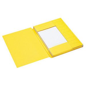 Jalema - Dateiordner A4 Yellow | Box A 25 Stück | 25 Stücke